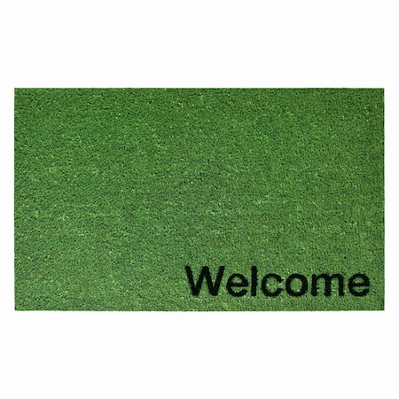 Calloway Mills Entrance Mat, Coir, Green 105762436NP
